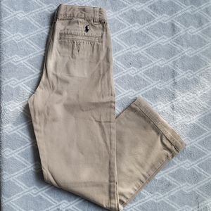 Boys Polo slim fit cotton chino size 7